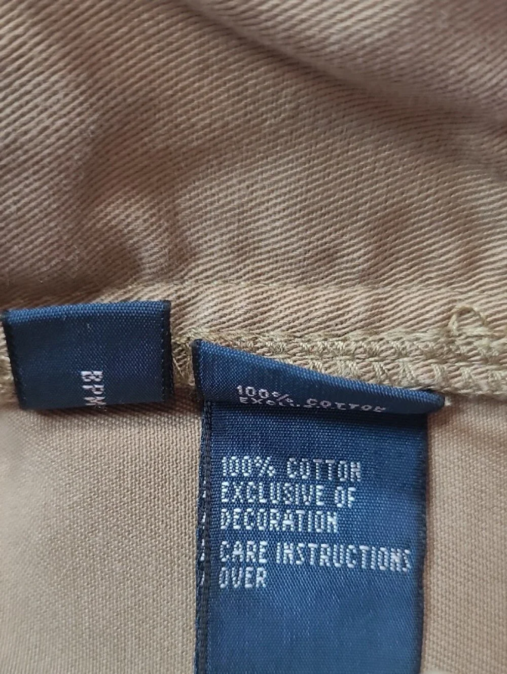 Polo Ralph Lauren Jeans Men's sz 36*/32* 650 Straight Leg Light Brown Pants